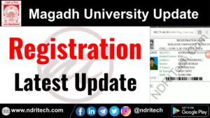 Magadh University Registration BA BSc BCom MA MSc MCom PhD Vocational