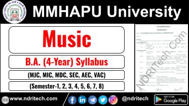MMHAPU NOU BA Music New Syllabus Sem- 1 2 3 4 5 6 7 8