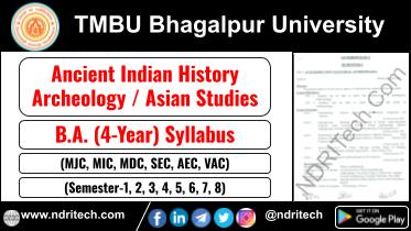 TMBU BA AIHC Archeology Asian Studies New Syllabus Sem- 1 2 3 4 5 6 7 8