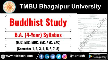 TMBU BA Buddhist Study New Syllabus Sem- 1 2 3 4 5 6 7 8