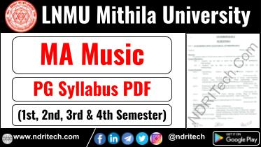 LNMU PG MA Music Syllabus Sem-1 2 3 4 Download Link