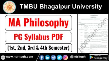 TMBU PG MA Philosophy Syllabus Sem-1 2 3 4 Download Link