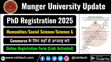 Munger University PhD Registration 2025 Online Apply